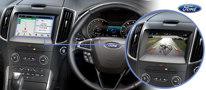 ford S-Max reversing camera screen