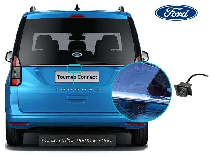 Ford Tourneo Connect Highline Solution -Rear View Reversing Camera Kit Solution