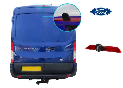 Ford Transit SYNC 3 with Brake Light camera