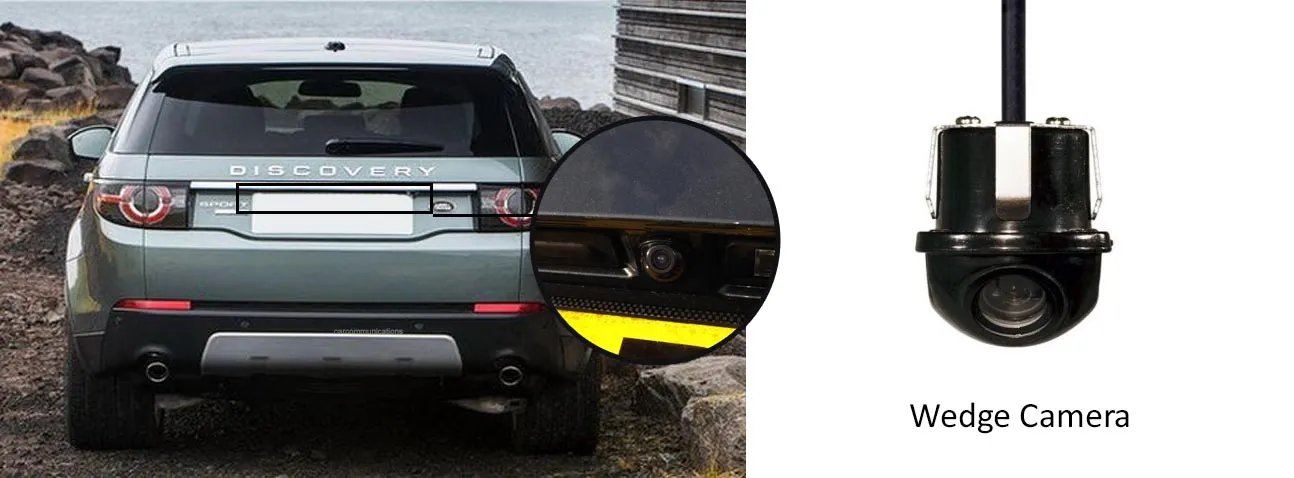 discovery sport reversing rear view camera 