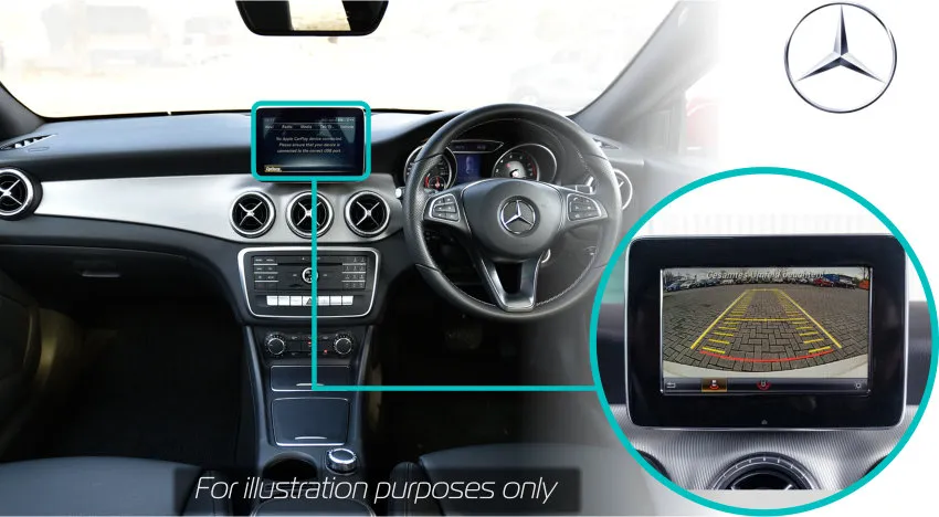 Mercedes-benz-cla-x117-c117-rear-view-reversing-camera-retrofit-screen