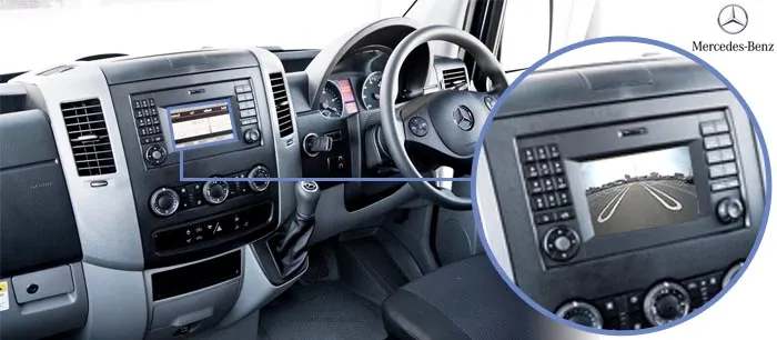 sprinter reversing camera screen