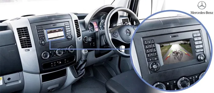 vito reversing camera screen
