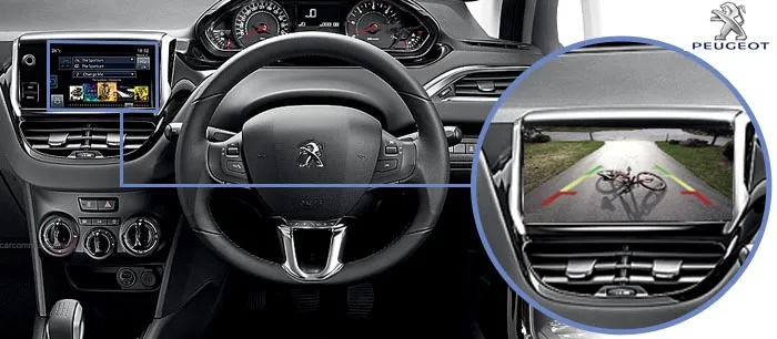 208 reversing camera screen