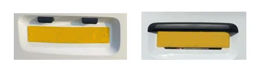 Peugeot Expert Number plate light surround 