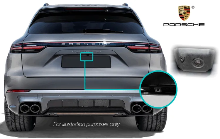 Porsche Cayenne 9YA Genuine Reversing Rear View Camera PCM_5.0 camera