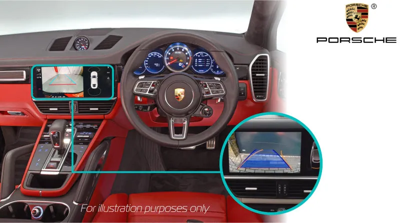 Porsche_Cayenne_Reversing_Rear_View_Camera_PCM_5.0_Dash