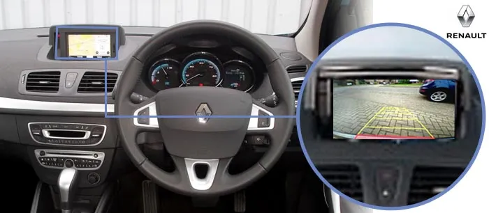 Fluence reversing camera screen
