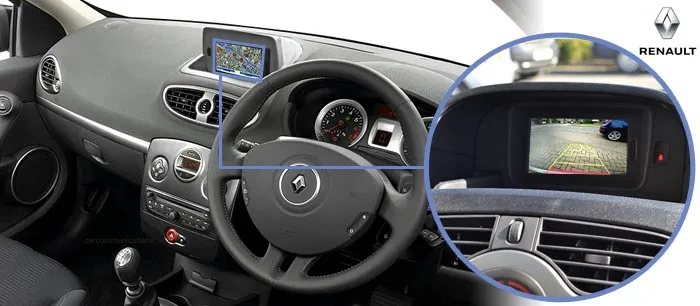 Kangoo reversing camera screen