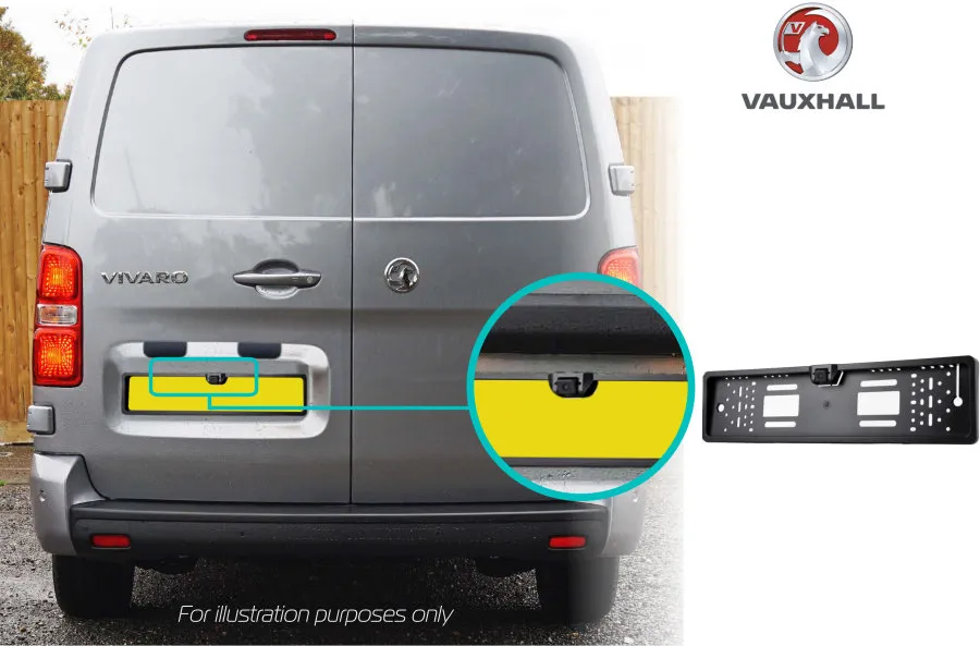 Vauxhall_Vivaro_Reversing_Rear_View_Number_Plate_Camera