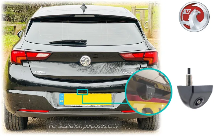 astra reversing rear view camera - Navigation Pro 8" Screen
