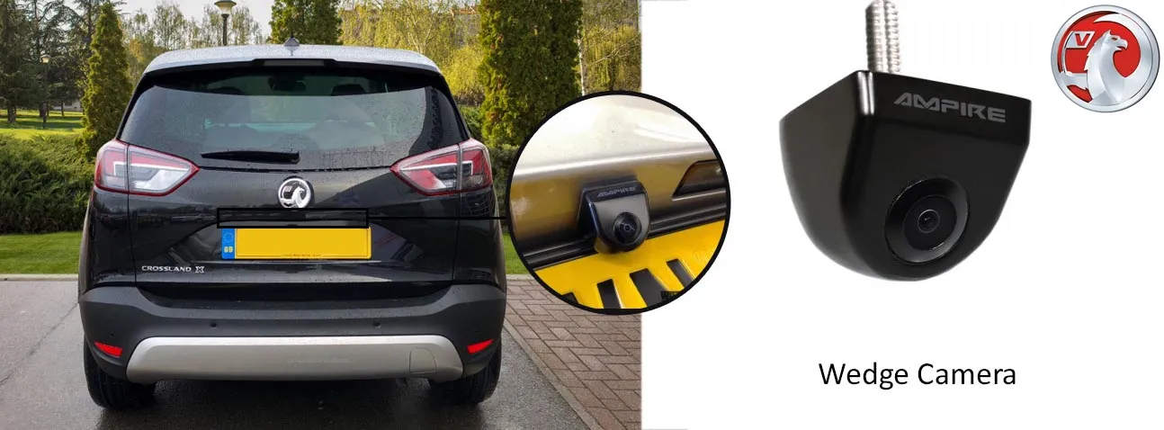 Crossland reversing rear view camera