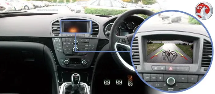 insignia reversing camera screen