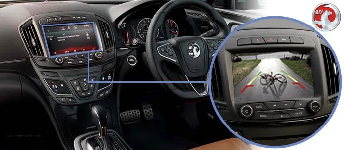 insignia reversing camera screen
