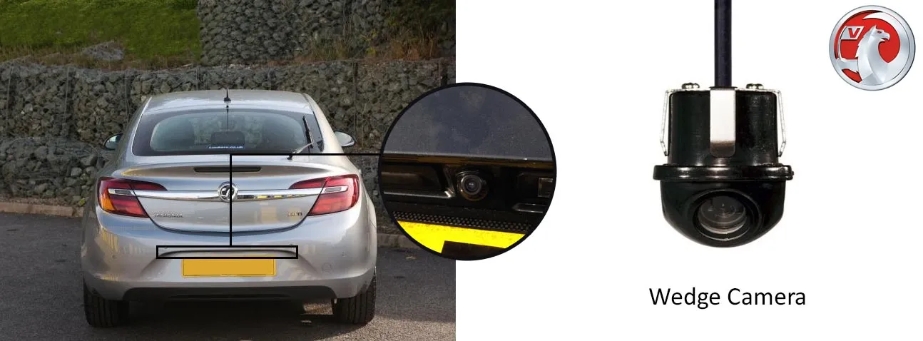 insignia reversing rear view camera