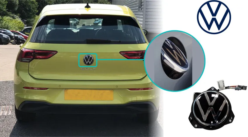 Volkswagen_Golf_MK8_Reversing_Rear_View_Camera_VW_Emblem_Camera