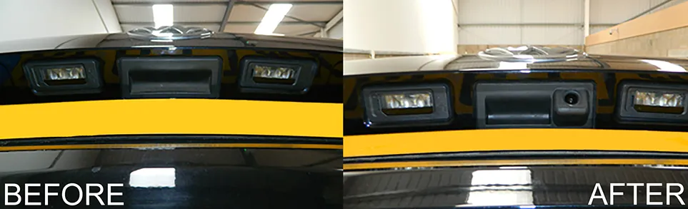 VW Touareg Boot Handle Reversing Camera