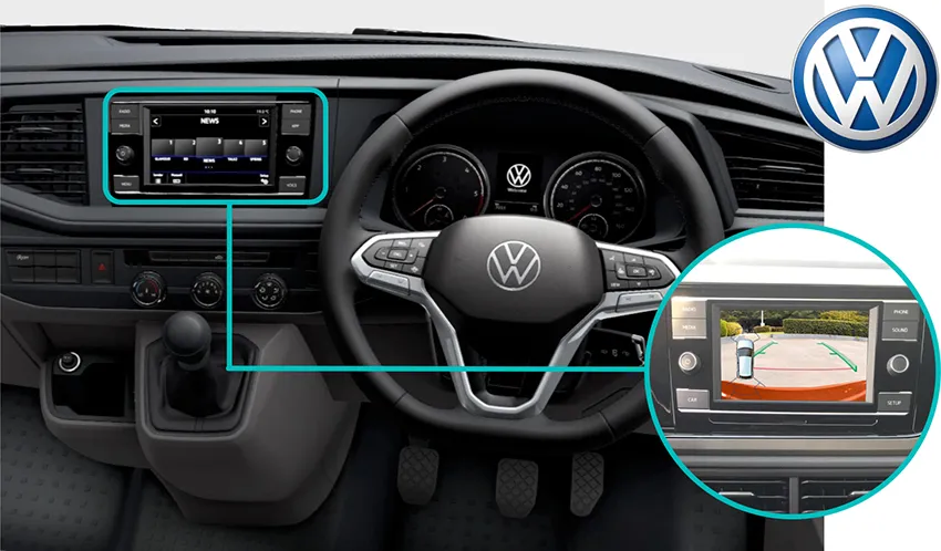 VW-Transporter-T6.1-Reversing-rear-view-retrofit-camera-kit-solution