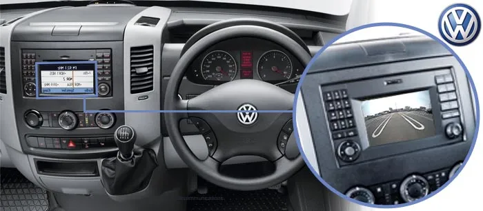 crafter reversing camera screen