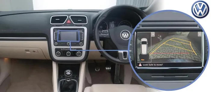 Eos reversing camera screen