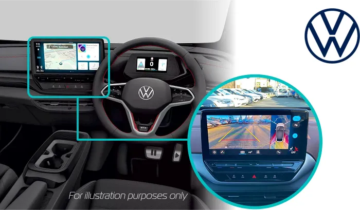 Volkswagen ID.5 Rear View Reversing Camera Kit Solution MIB 3 Screen