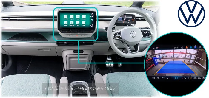 Volkswagen ID.Buzz Cargo Rear View Reversing Camera Kit Solution MIB 3 Screen