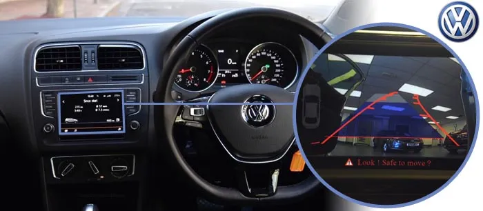 Polo 5 reversing camera screen