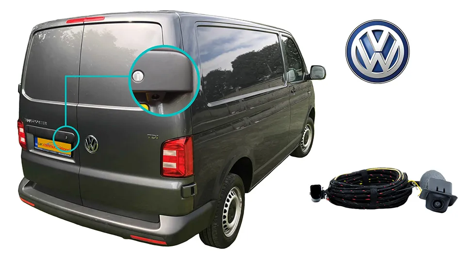 Volkswagen-Transporer-6-swing-doors-retrofit-rear-view-camera-reg-plate