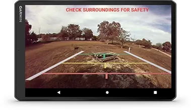 WORKS WITH BACKUP CAMERAS