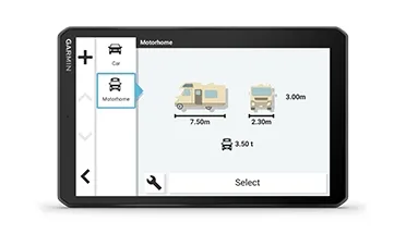 CUSTOM MOTORHOME ROUTING