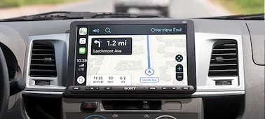 Sony_XAV-AX8050D _Navigate_with_apple_carplay