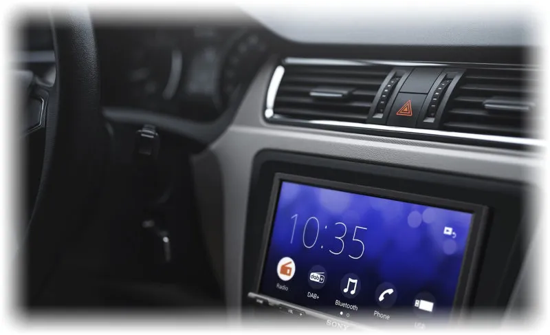 Big 6.95" touch Screen display & enhanced connectivity 