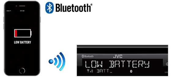 JVC-low-battery-information