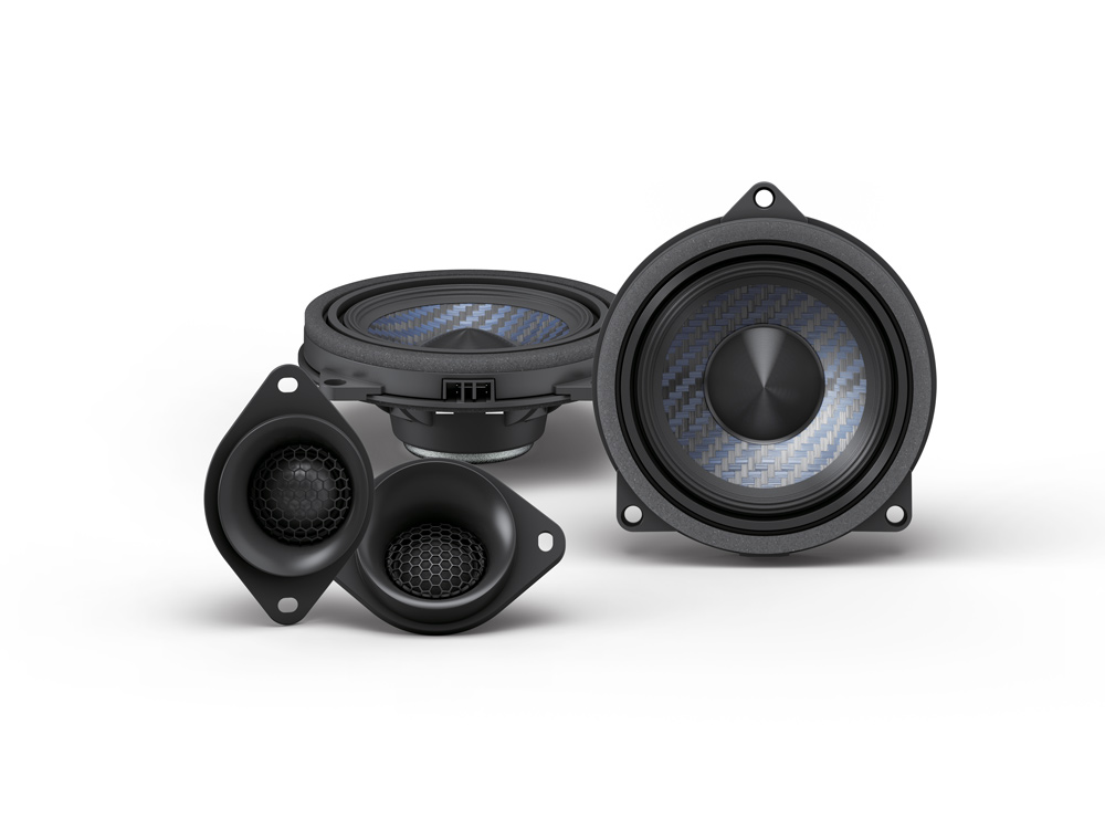 Alpine DP2-45C-B 12cm (4.5 inch) 2-Way Component Car Speakers for BMW 3-Series, 4-Series Alpine DP2-45C-B 12cm (4.5 inch) 2-Way Component Car Speakers for BMW 3-Series, 4-Series