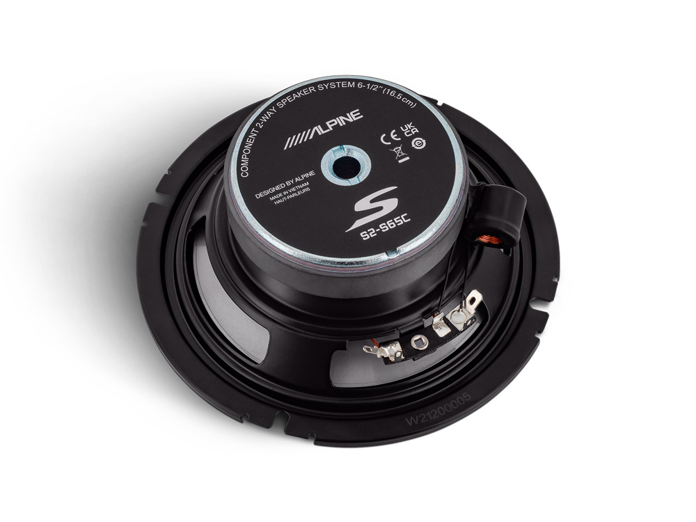 Alpine S2-S65C S-Series 16.5cm 6.5" High Res 240W Component Car Speakers Alpine S2-S65C S-Series 16.5cm 6.5" High Res 240W Component Car Speakers