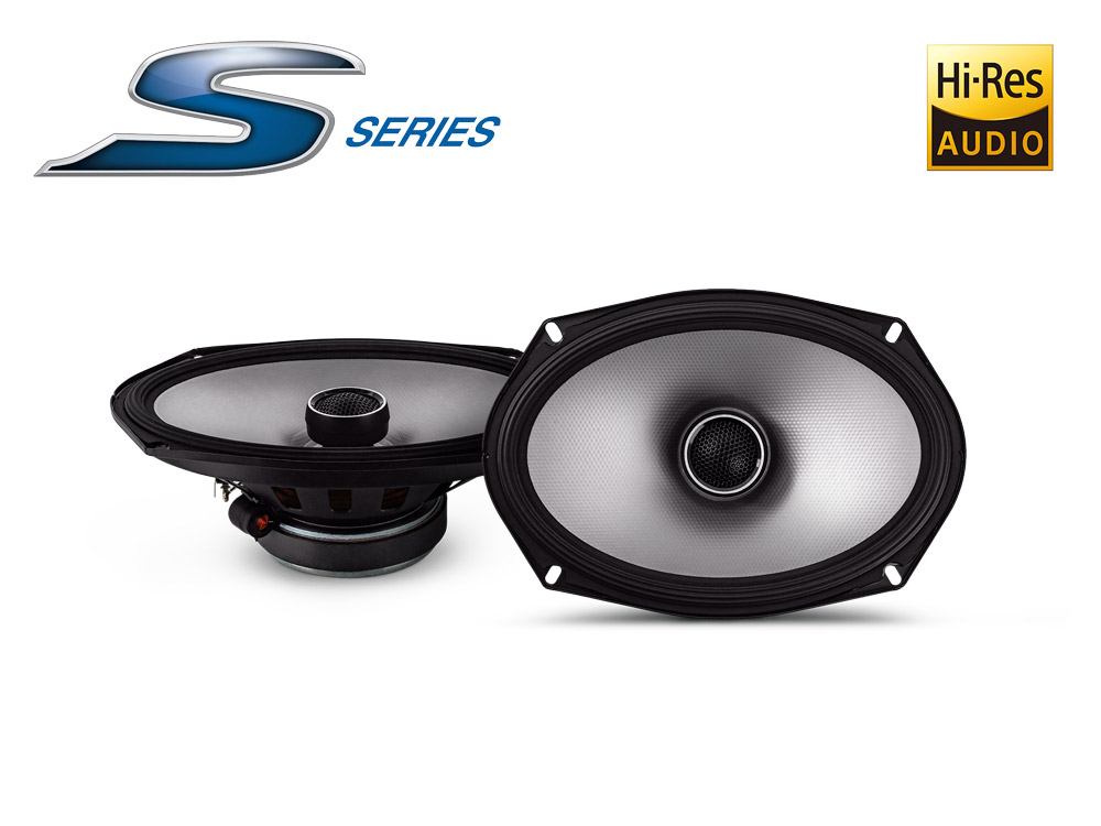 Alpine S2-S69 S-Series 6" x 9" High Res 260W Coaxial Car Speakers Alpine S2-S69 S-Series 6" x 9" High Res 260W Coaxial Car Speakers