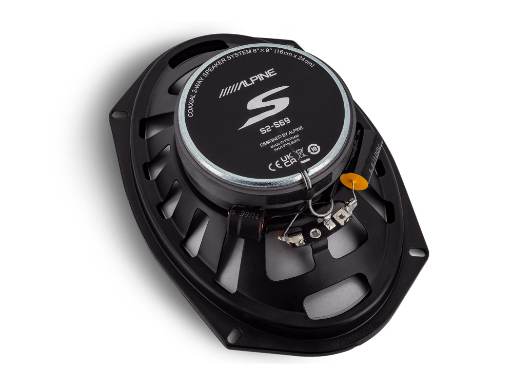 Alpine S2-S69 S-Series 6" x 9" High Res 260W Coaxial Car Speakers Alpine S2-S69 S-Series 6" x 9" High Res 260W Coaxial Car Speakers