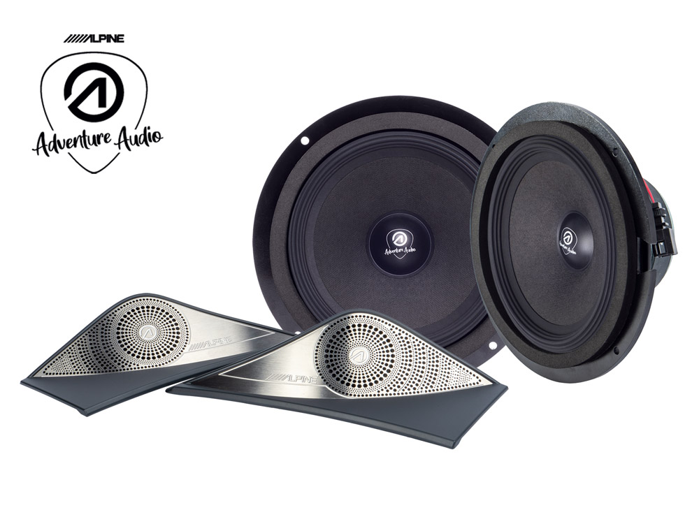 Alpine SPC-106S907-2 16.5cm Component Speaker System for Mercedes-Benz Sprinter 907 / 910