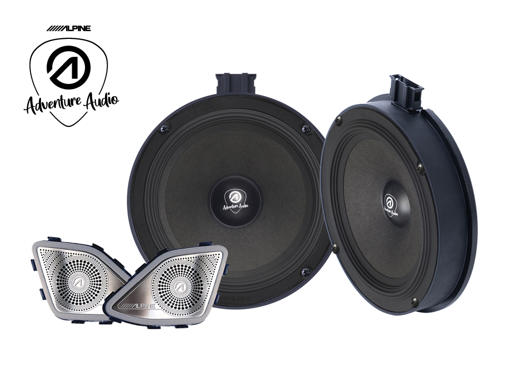 Alpine SPC-106T61-2 Component Speaker System 16.5 cm for VW T6.1 Alpine SPC-106T61-2 Component Speaker System 16.5 cm for VW T6.1