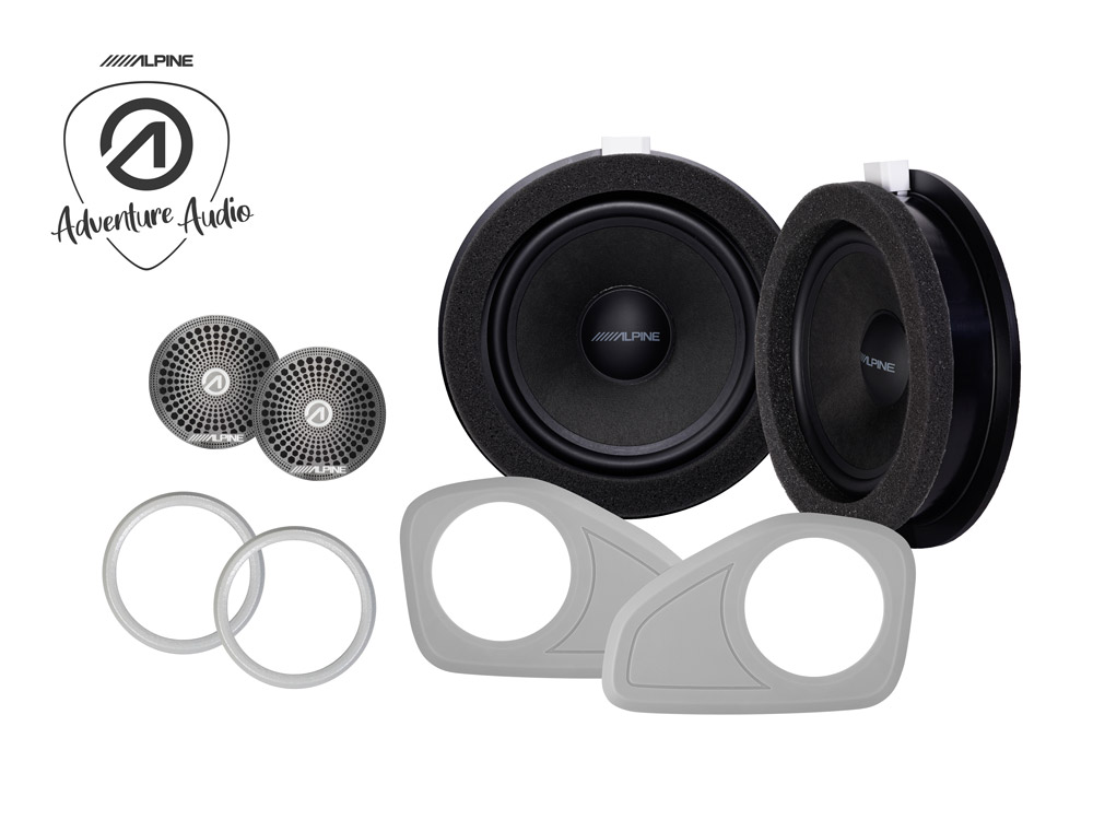 Alpine SPC-106TRA7 16.5 cm Front Speaker System for Ford Transit, Transit Custom, Nugget, Tourneo Alpine SPC-106TRA7 16.5 cm Front Speaker System for Ford Transit, Transit Custom, Nugget, Tourneo