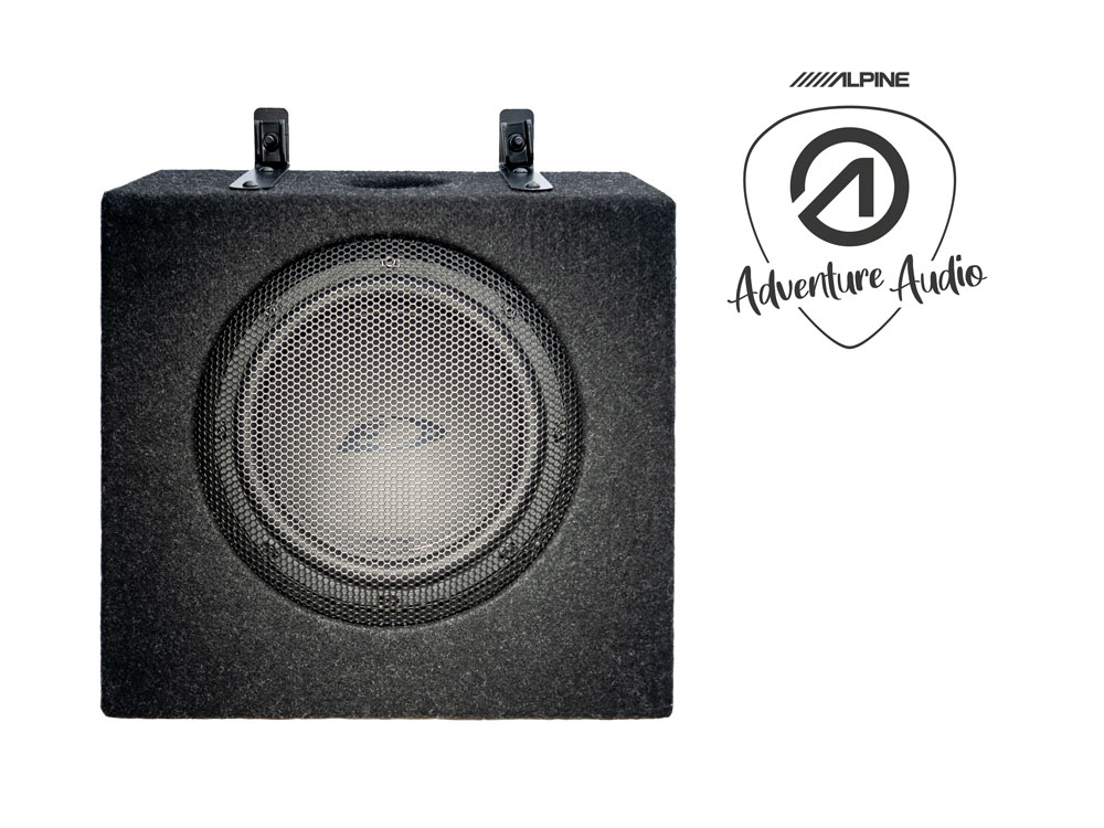 Alpine SWC-D84T6 Subwoofer with Enclosure for VW Caravelle, California, Multivan, Transporter T6.1 / T6 Alpine SWC-D84T6 Subwoofer with Enclosure for VW Caravelle, California, Multivan, Transporter T6.1 / T6