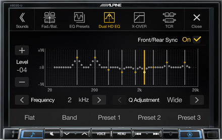 High-end Sound Tuning Options