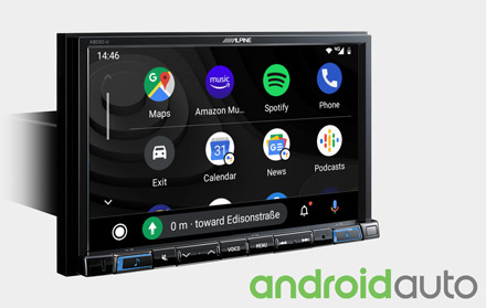 Works with Android Auto