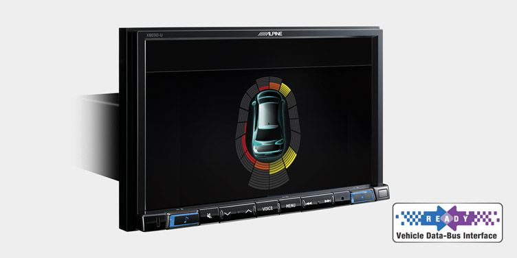 Alpine KIT-8VWTX303 Retains Parking Sensors Display