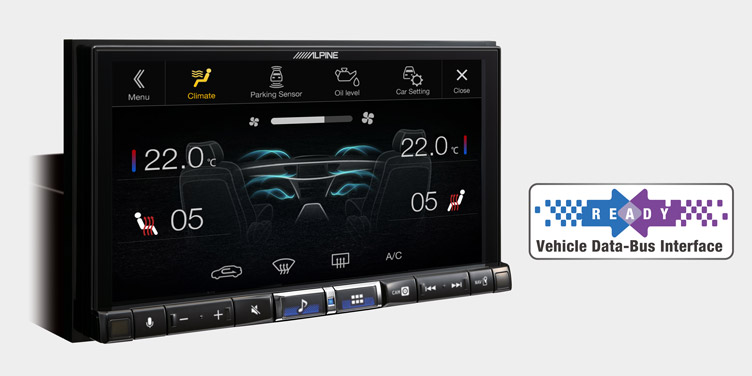 Alpine iLX-705E46 - Enjoy Excellent Sound Quality