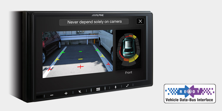 Alpine iLX-W690D 7-inch DAB Radio Vehicle Data Bus Camera Connectivity