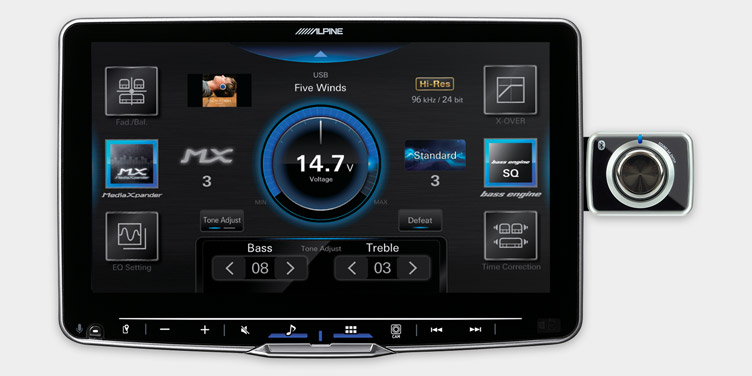Alpine iLX-F905DU External Control Knob