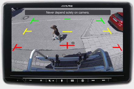 Alpine INE_F904DU Drive-Assist Cameras