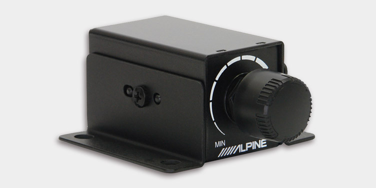 Alpine KTA-200M Mono Power Pack Amplifier Remote Bass Knob Ready
