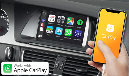 Works with Apple CarPlay